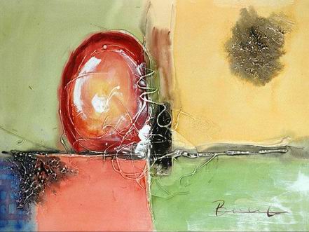 Abstract Color oil painting